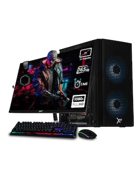 Computadora Gamer Xtreme PC Gaming XTPCR516GB6500XTMM2B 24 Pulgadas Full HD AMD Ryzen 5 AMD Radeon RX 6500 XT 16 GB RAM 1 TB SSD