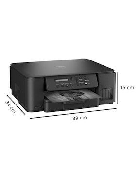 Impresora portátil Brother Dcp-T530Dw de tinta continua inalámbrica a color
