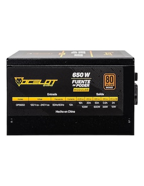 Fuente de poder Ocelotgaming ops650