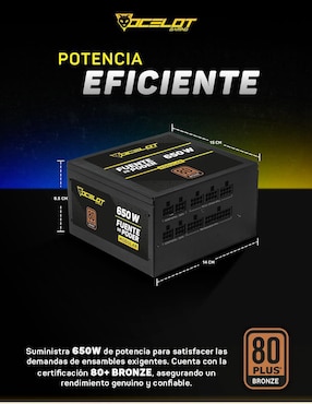 Fuente de poder Ocelotgaming ops650
