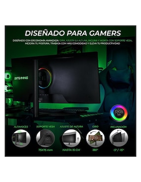 Monitor gamer Dxt Gaming immersion standard uwqhd 34 pulgadas