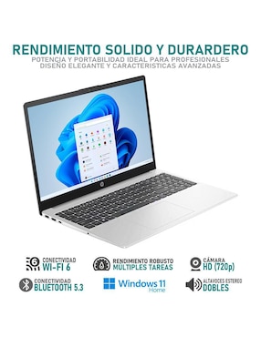 Laptop HP 255 G10 15.6 pulgadas Full HD AMD Ryzen 3 AMD Radeon 8 GB RAM 512 GB SSD