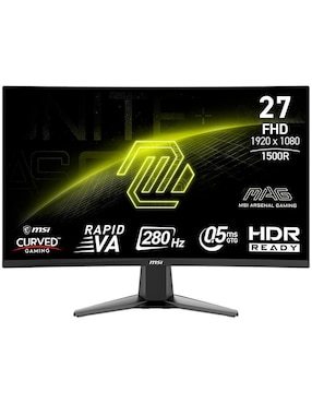 Monitor Gamer Msi Full HD 27 Pulgadas MAG 276CXF