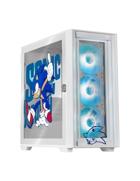 Gabinete Xtreme PC Gaming Sonic Hedgehog Edition