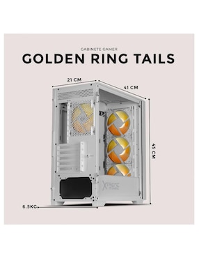 Gabinete Xtreme Pc Gaming Ring Tails Edition