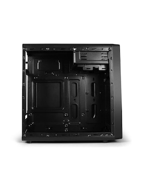 Gabinete Xcase Piano Black con fuente