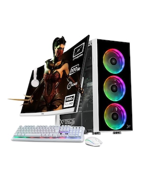 Computadora Gamer Xtreme PC Gaming XTPCR732GB5780MMDW 27 Pulgadas Full HD AMD Ryzen 7 AMD Radeon 780M 32 GB RAM 1 TB SSD