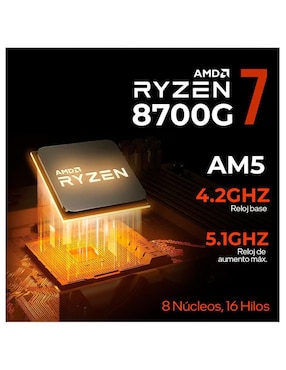 Computadora gamer Xtreme PC Gaming XTPCR732GB5780MMDP 27 pulgadas Full HD AMD Ryzen 7 AMD Radeon 780M 16 GB RAM 500 GB SSD
