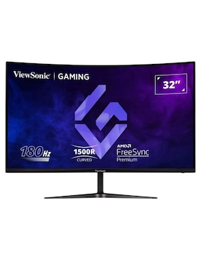 Monitor Gamer Viewsonic Full HD 32 Pulgadas Vx3218-pc-mhd Curvo