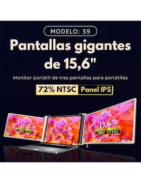 Monitor portátil Mr. Gadgets standard full HD 15.6 pulgadas