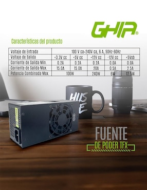 Fuente de poder Ghia gfp300b1n