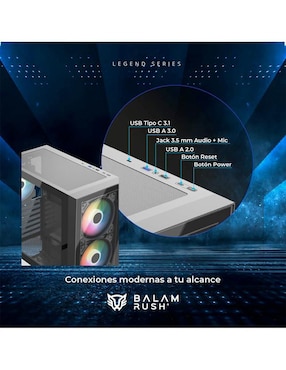 Gabinete Balam Rush Nitrox Crystal 5500CBW