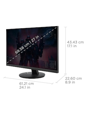 Monitor gamer Viewsonic standard full HD 27 pulgadas VX2716A