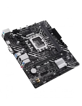 Tarjeta madre Asus H610M-K 90MB1GA0-M0EAY compatible con procesador Intel
