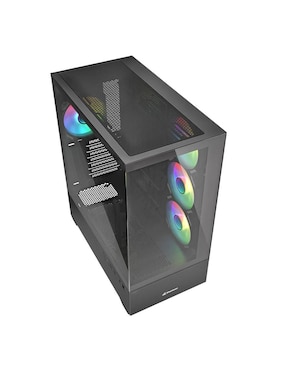 Gabinete de computadora Sharkoon AK6 RGB C-AK6B