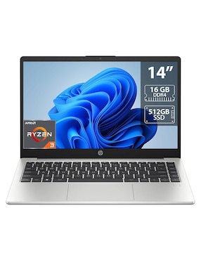 Laptop Hp 245 G10 14 pulgadas Full HD AMD Ryzen 3 AMD Radeon Graphics 16 GB RAM 512 GB SSD