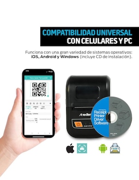 Impresora térmica Redlemon