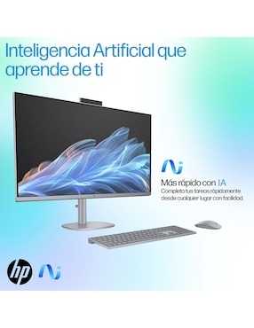 Computadora all in one HP OmniStudio X AIO 32-C0000LA 31.5 pulgadas 4K/UHD Intel core ultra 7 NVIDIA GeForce RTX 4050 16 GB RAM 1 TB SSD