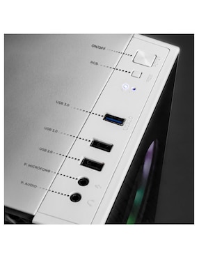 Computadora gamer Xtreme Pc Gaming XTPCR716GBRENOIRMCDW 23.8 pulgadas Full HD AMD Ryzen 7 AMD Radeon Graphics 16 GB RAM 1 TB SSD
