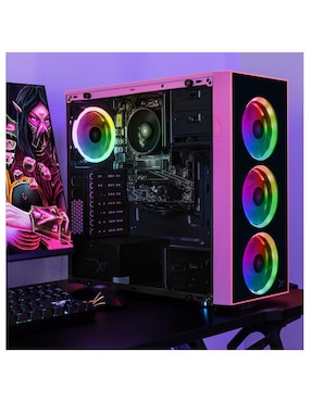 Computadora gamer Xtreme Pc Gaming XTPCR716GBRENOIRMCDP 23.8 pulgadas Full HD AMD Ryzen 7 AMD Radeon Graphics 16 GB RAM 1 TB SSD