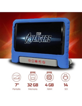 Tablet Kempler & Strauss Avengers 7 pulgadas 32 GB de 4 GB RAM