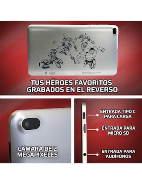 Tablet Kempler & Strauss Avengers 7 pulgadas 32 GB de 4 GB RAM