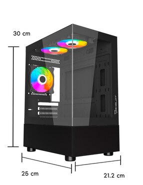 Gabinete Ocelotgaming Glass EN6