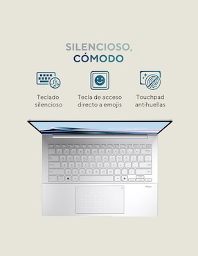 Laptop touch Asus Zenbook 14 14 pulgadas WUXGA Intel Core Ultra 7 Intel Arc 16 GB RAM 512 GB SSD
