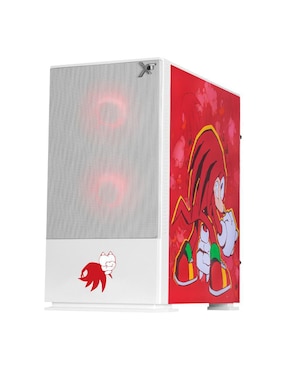 Gabinete Xtreme Pc Gaming Knuckles Comic Edition