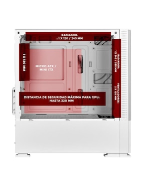Gabinete Xtreme Pc Gaming Knuckles Comic Edition