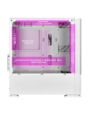 Gabinete Xtreme Pc Gaming Amy Comic Edition