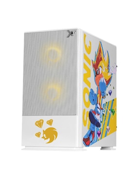 Gabinete Xtreme Pc Gaming Super Sonic Comic