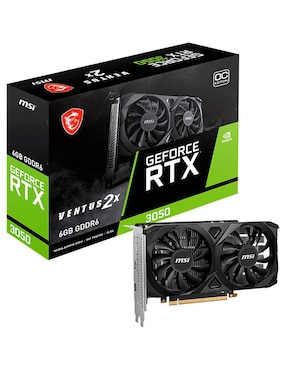 Tarjeta de video Msi RTX 3050 Ventus 2X OC