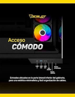Gabinete Ocelotgaming Glass Hunter 3