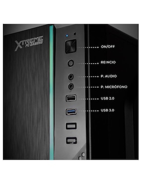 Computadora de escritorio Xtreme Pc Gaming Xtreme Lite AMD Athlon AMD Radeon Vega 3 16 GB RAM 500 GB SSD
