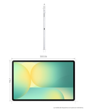 Tablet Samsung Galaxy Tab S10 Fe+ 13 pulgadas de 8 GB Ram