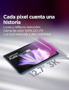 Tablet Lenovo Yoga Tab Plus 12.6 pulgadas 256 GB de almacenamiento de 16 GB RAM