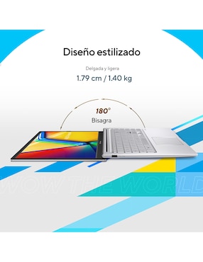 Laptop Asus Vivobook 14 14 pulgadas WUXGA Intel Core i7 Intel UHD Graphics 16 GB RAM 512 GB SSD
