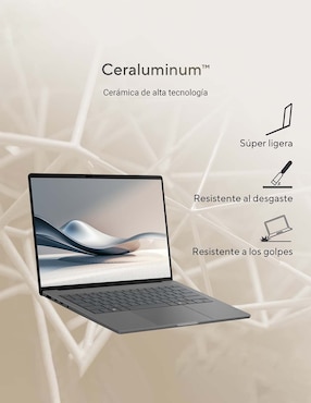 Laptop Asus Zenbook A14 14 pulgadas WUXGA Snapdragon X Qualcomm Adreno 16 GB RAM 512 GB SSD