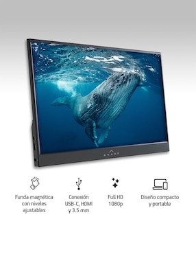 Monitor portátil Akane Full HD 15.6 pulgadas