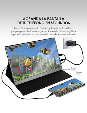 Monitor portátil Akane Full HD 15.6 pulgadas