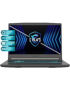 Laptop gamer Msi Thin A15 15.6 pulgadas Full HD AMD Ryzen 5 NVIDIA GeForce RTX 3050 16 GB RAM 512 GB SSD
