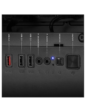 Computadora gamer Xtreme PC Gaming XTPCR516GB3050MDB 23.8 pulgadas Full HD AMD Ryzen 5 NVIDIA GeForce RTX 3050 16 GB RAM 1 TB SSD