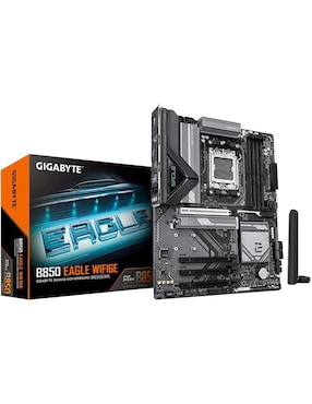 Tarjeta madre Gigabyte B850 Eagle WIFI6E compatible con procesador AMD