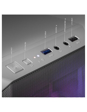 Computadora gamer Xtreme Pc Gaming XTPCR516GBVEGA7DW AMD Ryzen 5 AMD Radeon Graphics 16 GB RAM 500 GB SSD