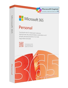 Microsoft 365 Personal Office Microsoft para 1 usuario