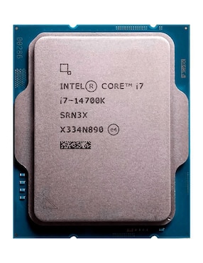 Procesador Intel i7 14700k con 20 núcleos