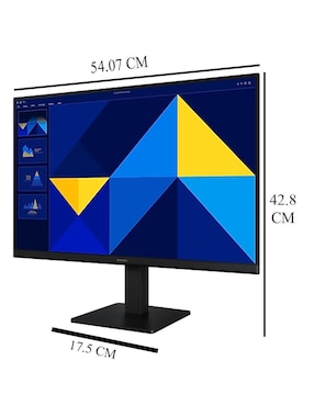 Monitor Samsung standard full HD 24 pulgadas ESSENTIAL S3 5MS 100HZ