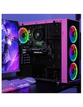 Computadora gamer Xtreme PC Gaming XTPCR516GB3050MDP 23.8 pulgadas Full HD AMD Ryzen 5 NVIDIA GeForce RTX 3050 16 GB RAM 1 TB SSD
