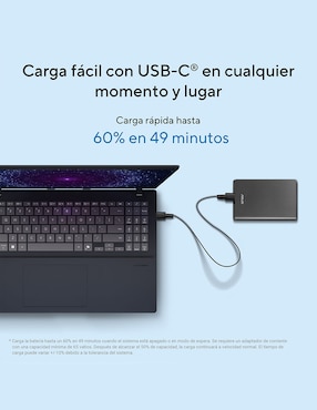 Laptop Asus Vivobook 16 16 pulgadas WUXGA Intel Core Ultra 5 225 Integradas 16 GB RAM 512 GB SSD